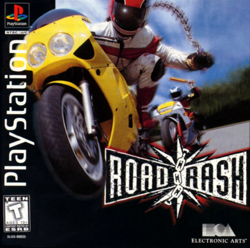Road Rash (USA) Cover